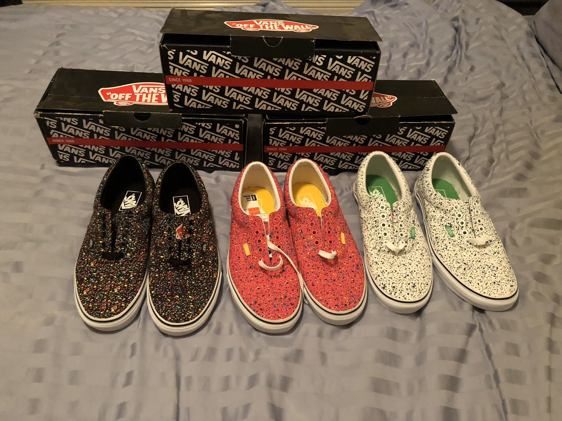 Men’s Vans overspray shoes