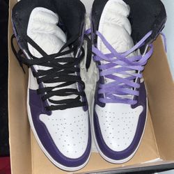 Jordan 1 Court Purple 