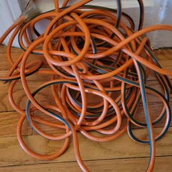 Electrical extension cords different sizes