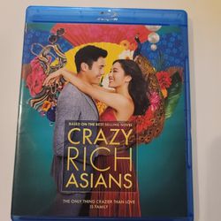 $5 BLU RAY. CRAZY RICH ASIANS. $5 OR TRADE FOR A MOVIE TITLE I DO NOT ALREADY OWN. BLU RAY ONLY NO DIGITAL .