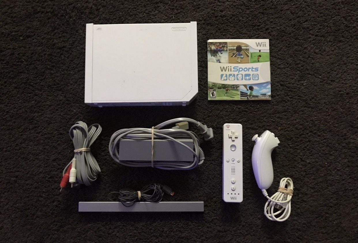 WII SPORTS Game with Nintendo WII