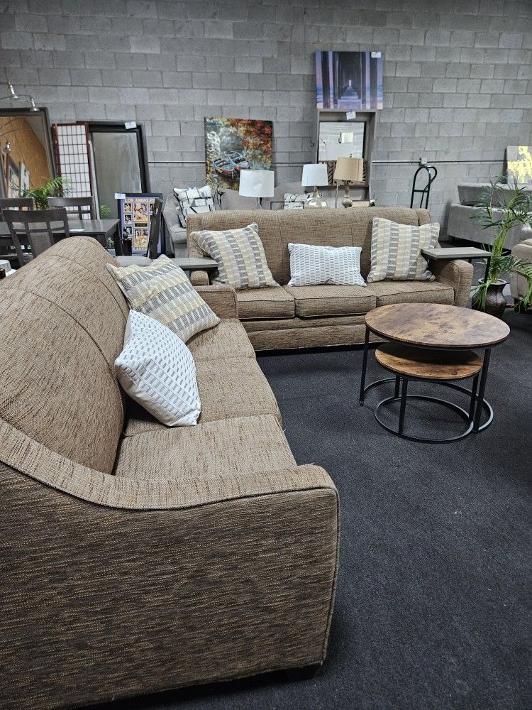 Brown Living Room Set