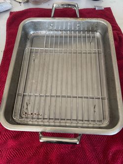 Tramontina Prima Stainless Steel Roasting Pan - Includes Basting Grill