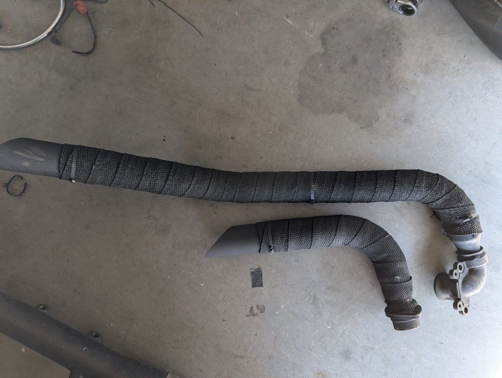 Vstar 650 Custom Shorty Exhaust