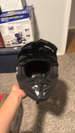 Dirt bike helmet