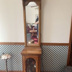 Oak Curio Cabinet