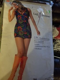 Ladies Halloween hippie costume