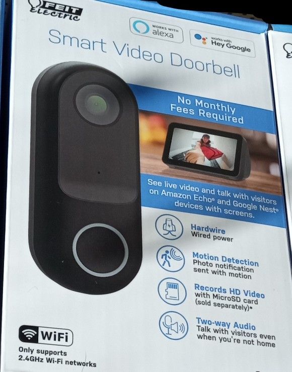 Smart Video Doorbell (Wifi)