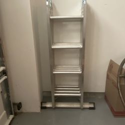 16ft Werner Ladder With Multi Function 16 Ft Metal