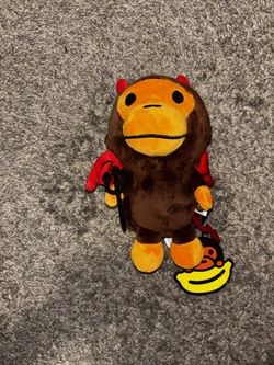 Plush Ape Shoulder Cellphone Pouch