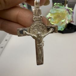 925 Sterling Silver Cross High Quality Mexican Silver Dije Plata Mexicana 