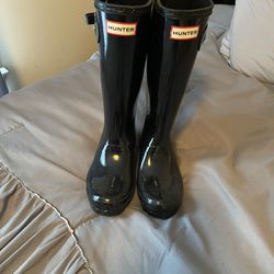 Hunter Tall Glossy Rain Boots 