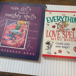 4 Books On Spells /Magic