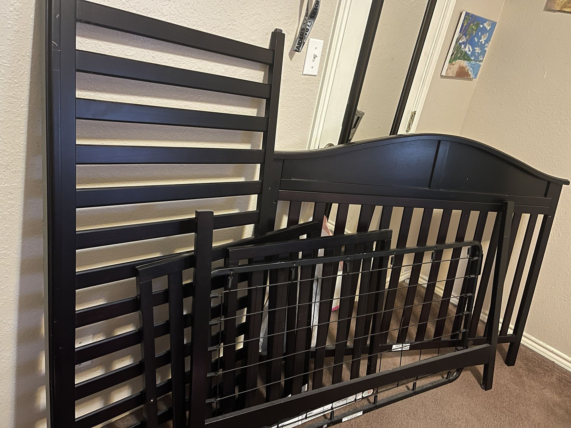 Baby crib 4 In 1