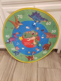 Baby/Toddler Dart Board with Velcro Sticky Balls
