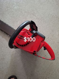 HOMELITE CHAINSAW  WITH  LITERATURE