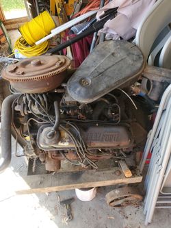 302 Cleveland Engine Made By Ford With Transmission