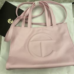 pink Telfar Medium Shopping Bag
