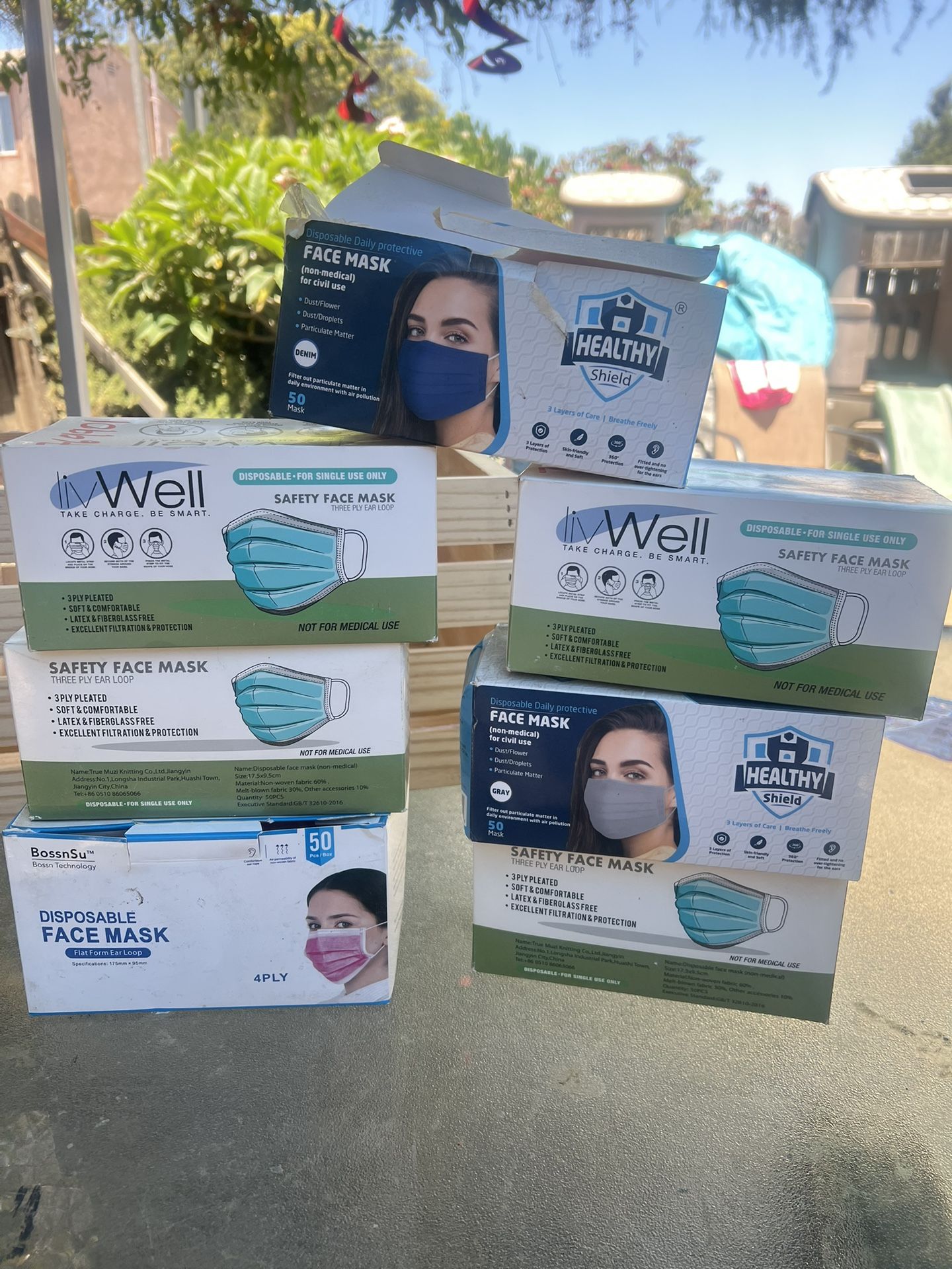 Face Masks Take All For 15