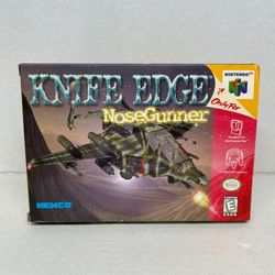 Knife Edge Nose Gunner (Nintendo 64 N64, 1998) CIB