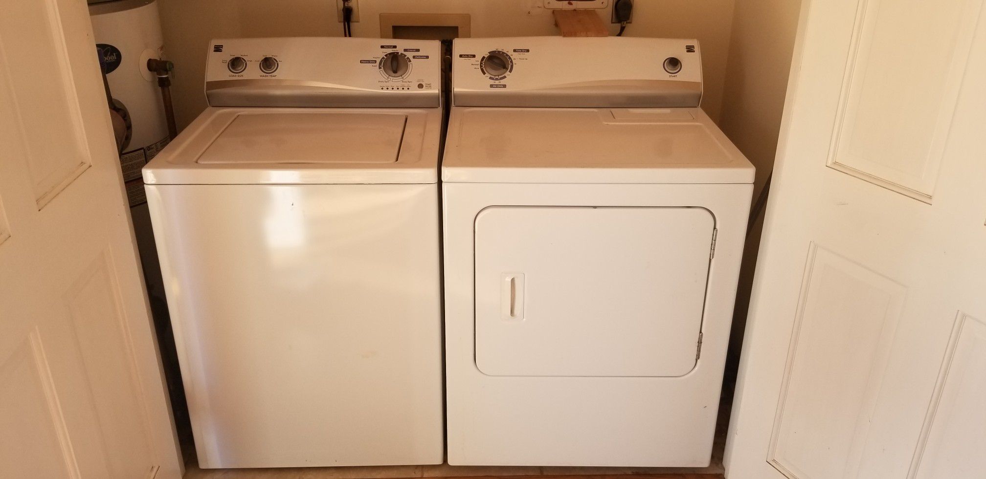 Kenmore washer dryer