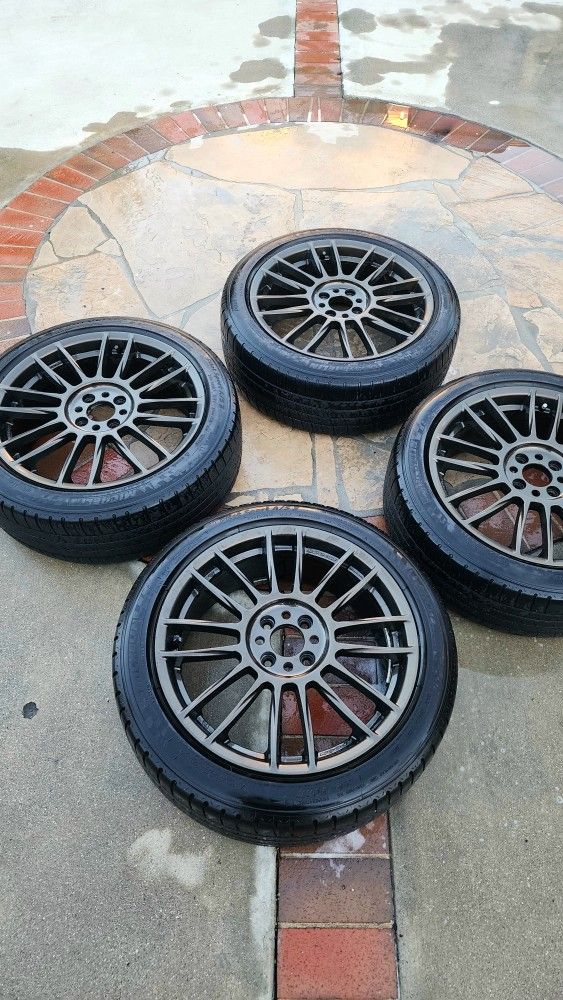 Rare Spoon Wheels CR93 17x7 4x100