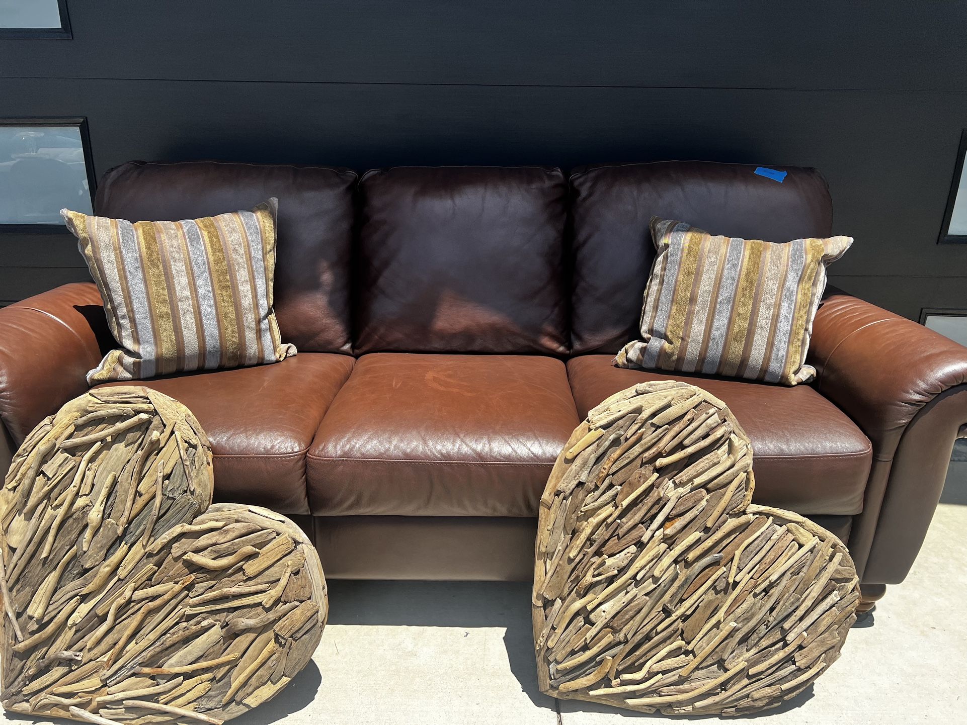 Leather Couch 