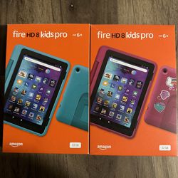 Amazon Fire HD 8 Kids Pro  (x 2)