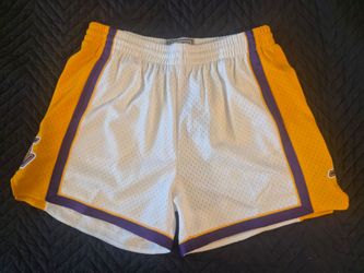 Mitchell and Ness Women's Laker Shorts Sz L