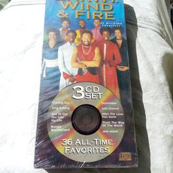 Earth Wind & Fire 3 CD  Set 36 All-time Favorites