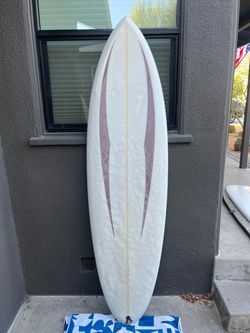 Connor Lyon 6’5 quad surfboard