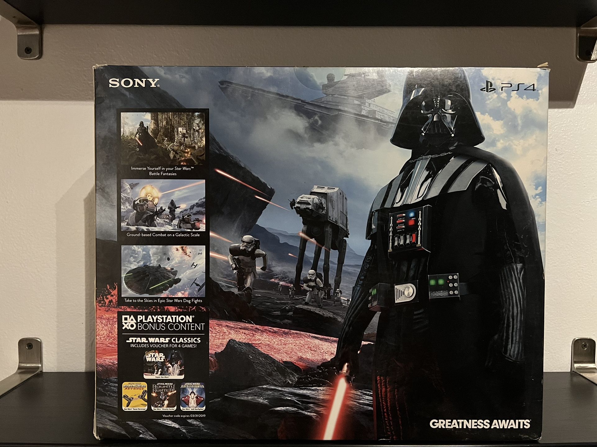 PlayStation Star Wars Console Darth Vader Edition