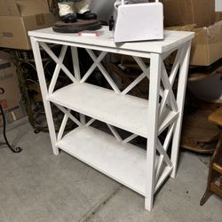 White Wood Shelf