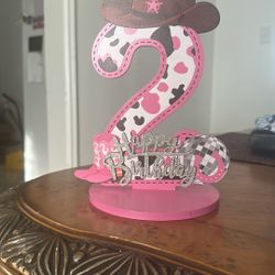 #2 Happy birthday cake topper