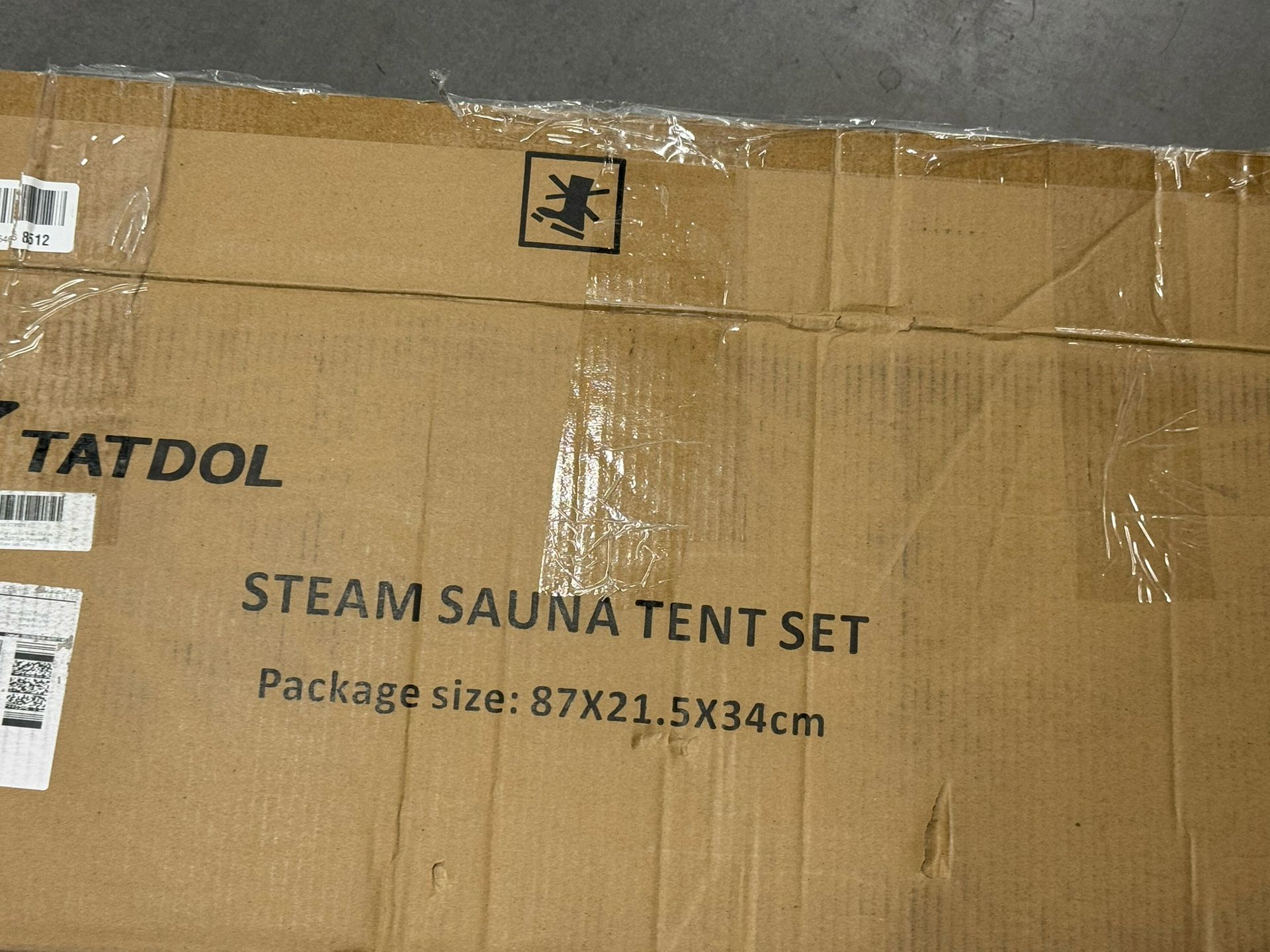 Tatdol Portable Home Steam Sauna Box