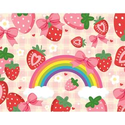 Strawberry theme backdrop