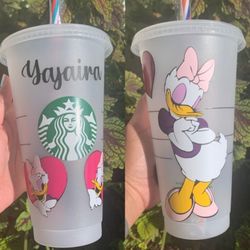 Custom Starbucks Mystery Color Changing Tumbler Cup