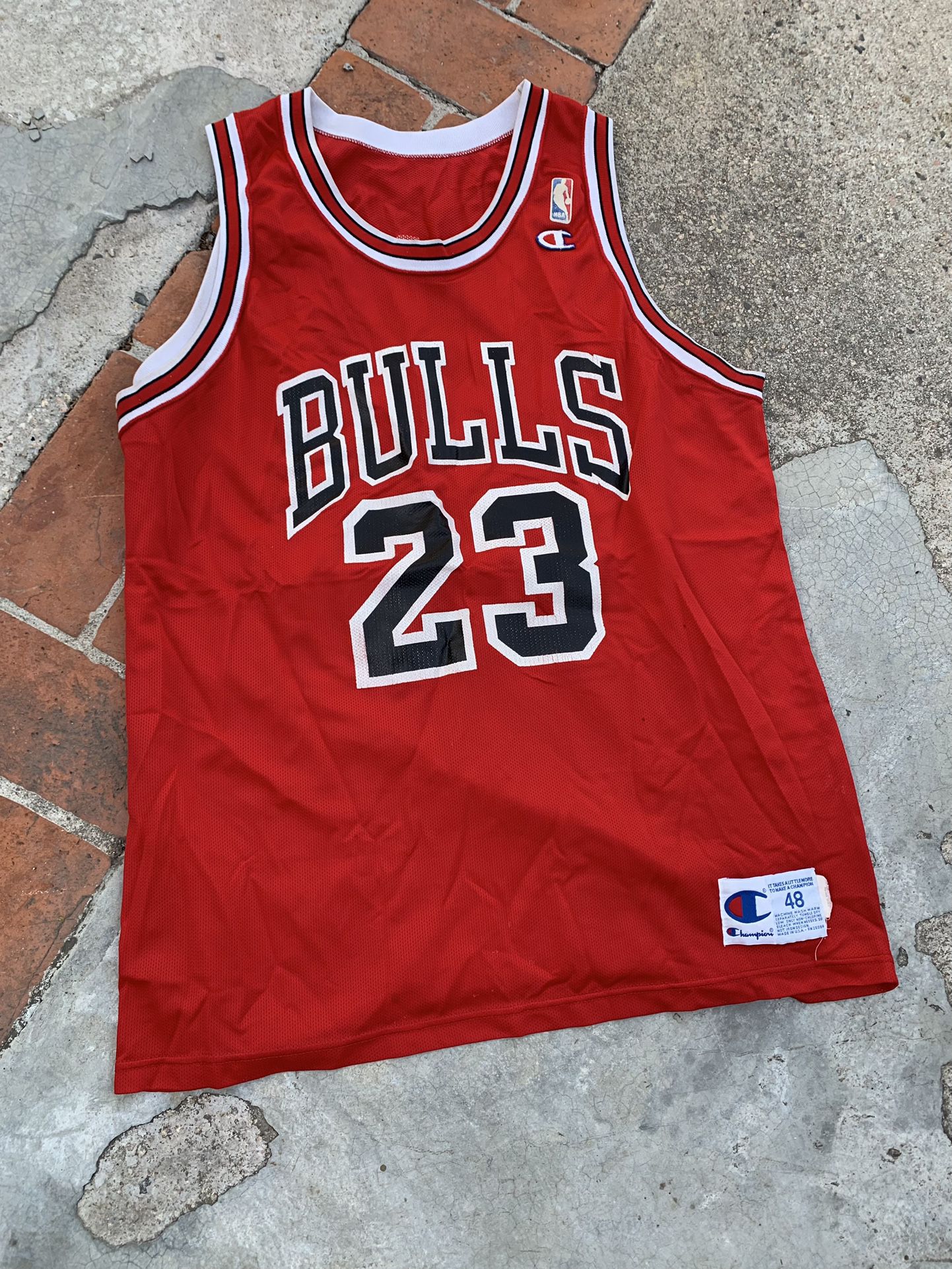 Vintage Michael Jordan Champion jersey Size 48