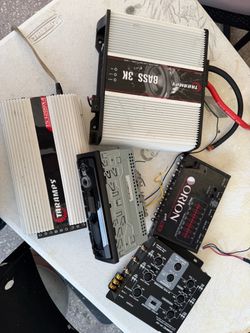 Car Audio Amplifier & Accessories Bundle