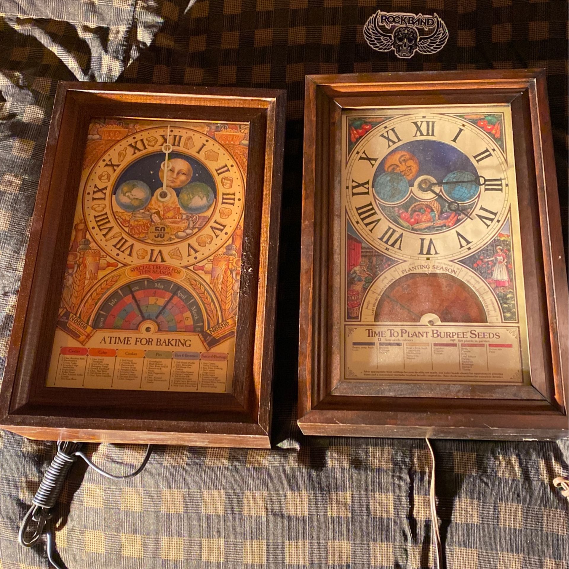 Vintage Mechtronic Corp. for Burpee Seeds Planting Clock’s