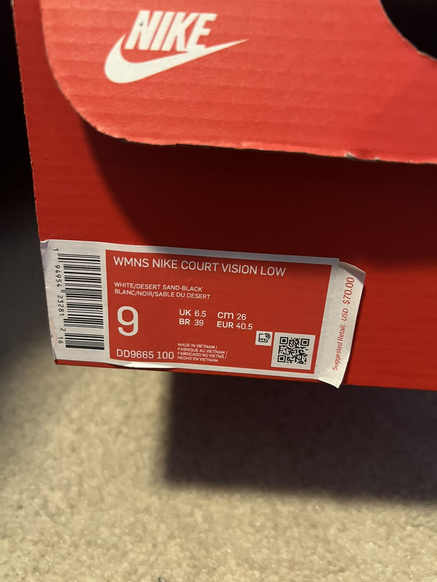 Women’s Nike Court Vision Low