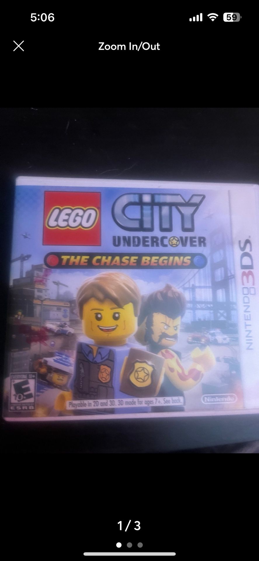 Lego City Undercover 3ds 