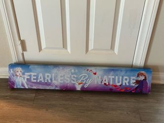 Disney Frozen Fearless By Nature Wall Art
