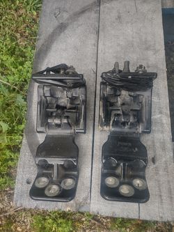 15-23 Ford Transit BACK DOOR HINGES*BLK* OEM