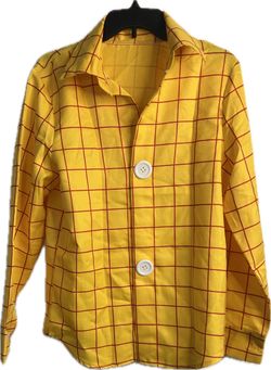 Men’s Woody Toy Story Costume Shirt Size Small