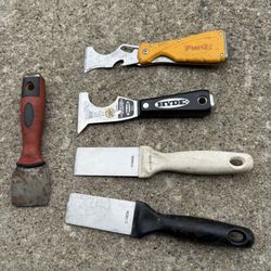 Scrapers  5 Pieces Set 