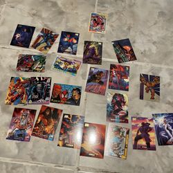 Marvel 1990’s Card LOT-Marvel Masterpiece-Impel-Marvel Universe-94 Fleer Ultra
