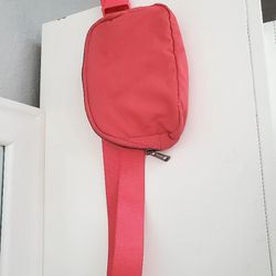 Hot Pink Adjustable Belt Bag, Excellent Condition