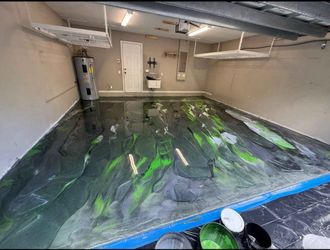 Metallic Floor Epoxy