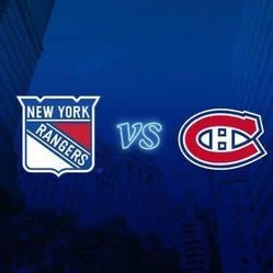 Canadien at rangers ticket 